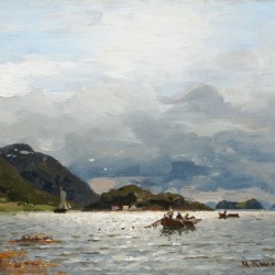 Sailling on the lake